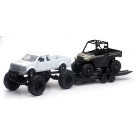 New-Ray Juguetes 4 x 4 camioneta y Polaris Ranger (los Colores del vehículo Pueden Variar)