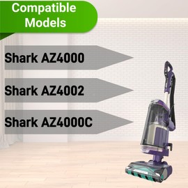 Shark AZ4002 Replacement Parts Filter Compatible with Shark AZ4000 AZ4002 AZ4000C AZ4002W Detect Pro Max Upright Vacuum - 1 HEPA Filters 3 Foam & Felt Filters 1 Cleaning Brush