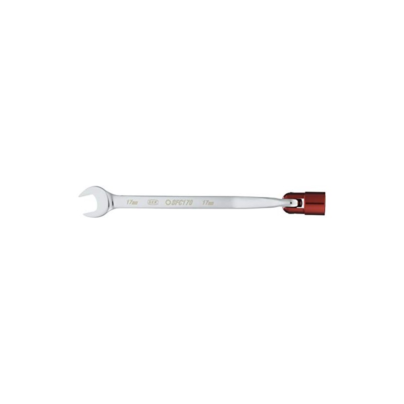 スエカゲツール SEK フレックスコンビレンチ (片ブラ) スプラインソケットタイプ 17mm SFC 170