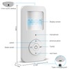 Bluetooth 5.0 Transmitter Receiver Bluetooth Audio Transceiver with Display Screen