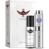 CA Perfume Duo Impression of Emra Sky 11 For Women & Men Eau de Parfum Refillable Atomizer Sprayer + Fragrance Body Oil Travel Size Roll-On 0.27 Fl Oz+0.33 Fl Oz