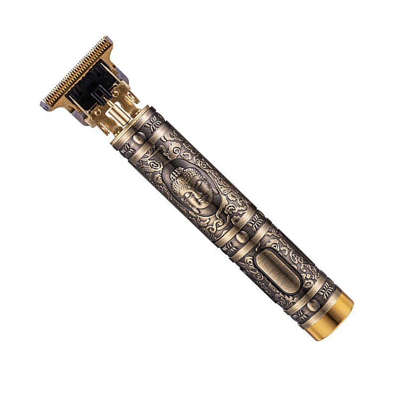 Electronic Hair Clipper Professional Titanium Rechargeable Hair Cutting Trimmer for