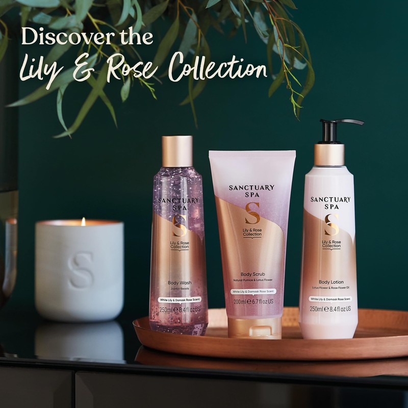 Sanctuary Spa Lily & Rose Rich Hand Cream, Moisturiser, Body