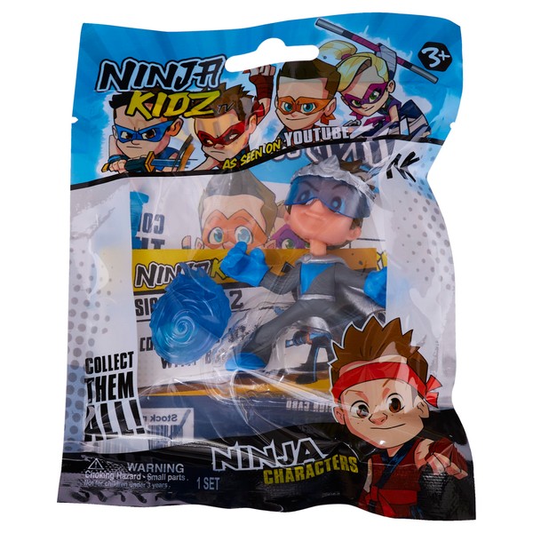 blip toys 61192 Ninja Kidz TV Action Figures 12 to Collect with Mission Card and Weapon-Styles May Vary