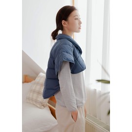 mianshe Warm Shoulder Pads, Lightweight, Washable, Unisex, One Size Fits Most, Blue