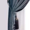 Melodieux Decorative Curtain Tiebacks Antique Tassels Holdbacks, Home Office Windows