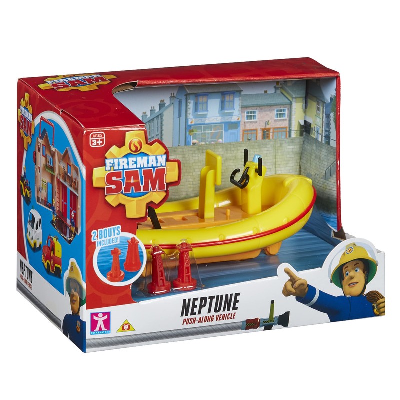 Fireman Sam Neptune Vehicle, push along vehicle, scaled play, imaginative
