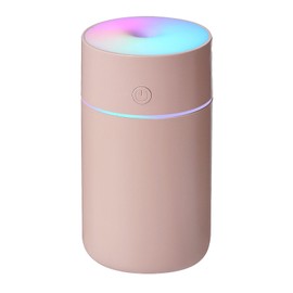 USB Car Humidifier Colorful Aroma Rechargeable Atomization Portable Mini Humidifier for Home Pink