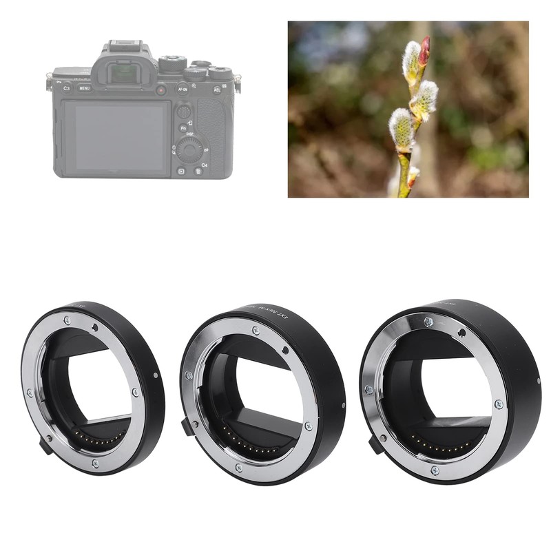 Auto Focus Macro Extension Tube Kit 10mm+16mm+21mm Auto Focus Macro