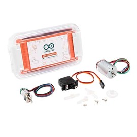 Arduino Engineering Kit R2 Motors Backup [AKX00033] - Replacement Kit with Servo Motor, Geared Motor with Encoder, and Micro DC Motor with Encoder for Arduino Projects.