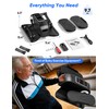 Under Desk Elliptical Machine for Senior, Quiet Motorized Leg Exerciser