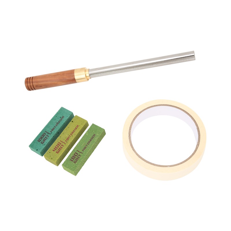 Guitar Fret Crowning File Set Edge Dressing File Kit Luthier