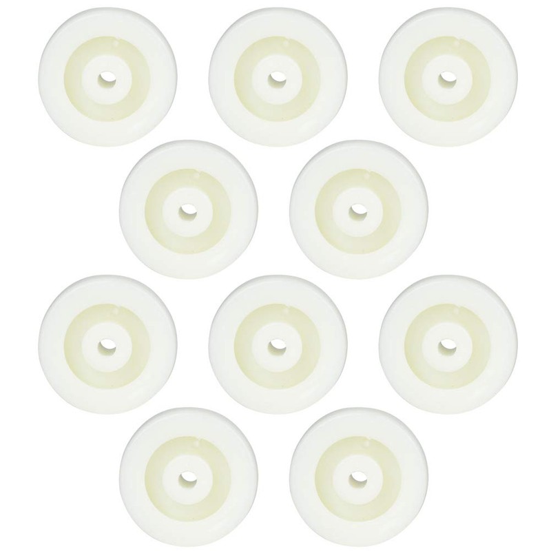 Generic Small Wheels, Replacement Wheels 10pcs 2 Inches Nylon Wheel