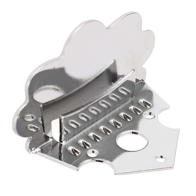 Mandolin Tailpiece Zinc Alloy 8 Strings Triangle Shape Mandolin Tailpiece