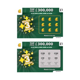 2 Pack You're going to be Grandad Scratch Cards | Pregnancy Announcement Card for Grandfather | Baby Reveal for Grandpa | Pregnancy Reveal Card