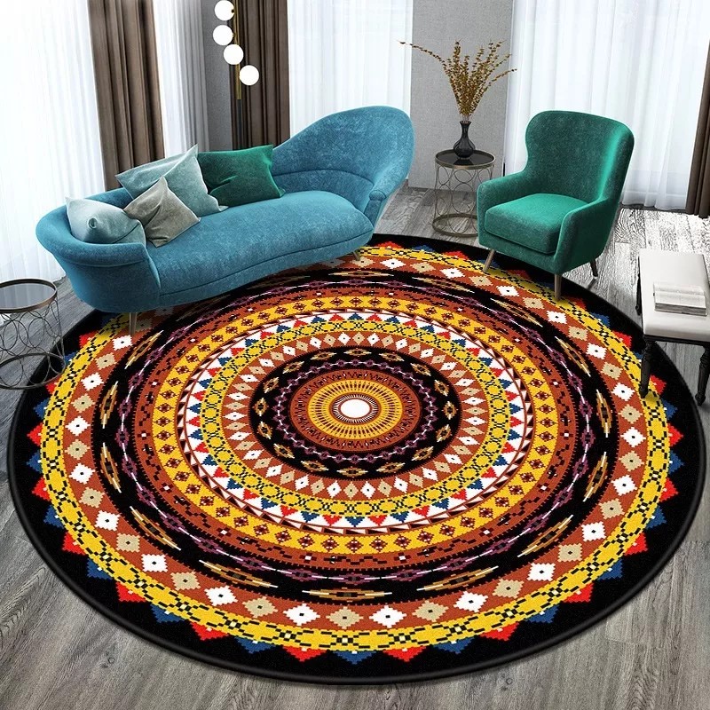 Generic Alfombra Decorativa Para Sala De Estar Con Balcón Nórdico
