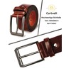 Cartvelli Premium Men's Leather Belt Made in Germany with Gift