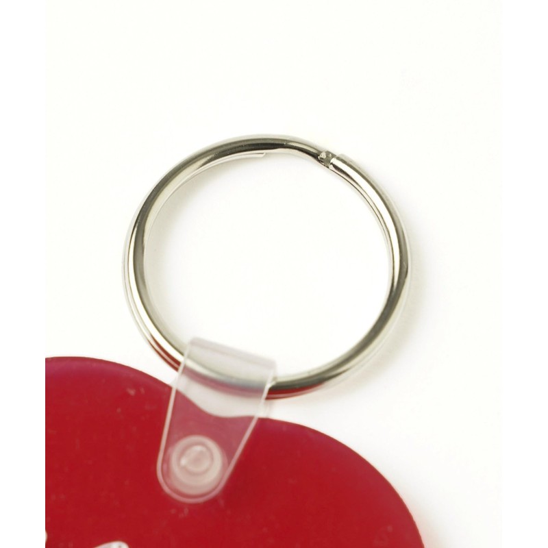 Milkfed ICING LOGO HEART KEYCHAIN Women's Red One Size Key