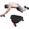 Abdominal Trainer Roller Plate Muscle Training Wheel Abdomen Roller Fitness