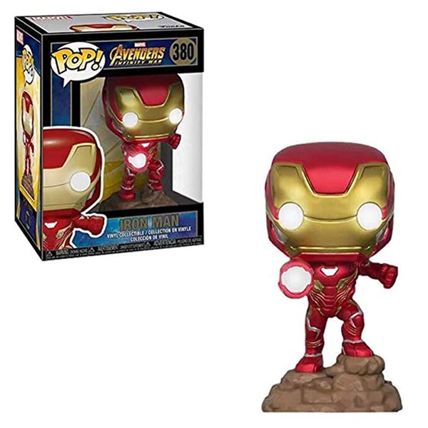 Funko Pop Movies: Avengers Infinity War - Electronic Light Up Iron Man Collectible Figure, Multicolor