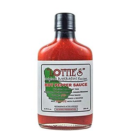 Lottie's Original Barbados Red Hot Pepper Sauce, 6.75 ounes