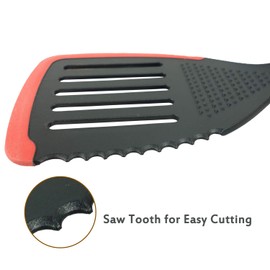 Silicone Slotted Turner for Cooking and Non Stick Cookware Spatula