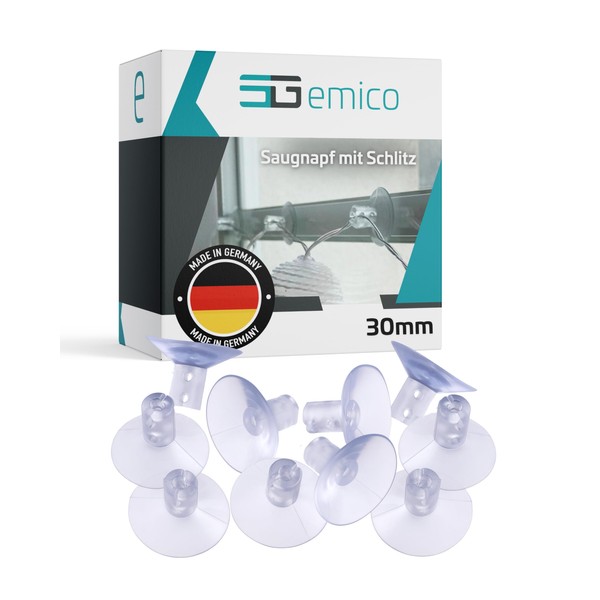 EMICO Suction Cup Diameter 30 mm with Slot - Pack