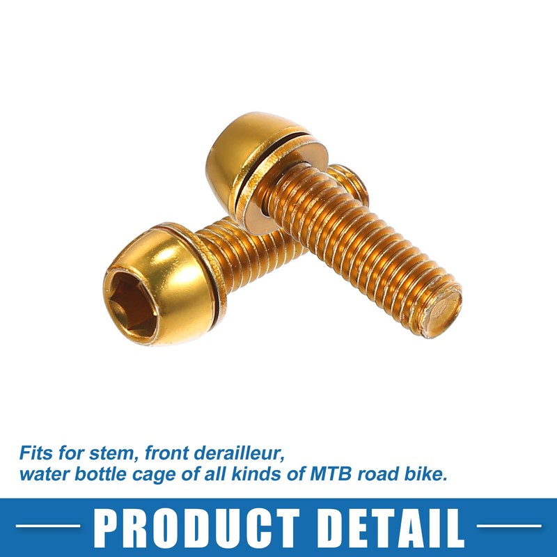 A ABSOPRO Bicycle Stem Screw Fixing Screw Handlebar Stem Bolt