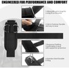 2Pcs D Ring Weight Lifting Straps,Heavy Duty Gym Wrist Straps