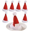 Burwells Set Of 6 Santa Hat Place Card Holders Christmas