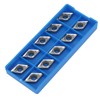 10pcs DCGT11T304-AK H01 DCGT32.51-AK H01 CNC Reversible Inserts Lathe for