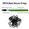 LAIBOREC Wacky Rigging Tool, Fishing Bait Rigs, Wacky Rig Ring