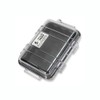 Pelican 1020-025-100 Micro Case with Clear Lid and Carabineer (Black)