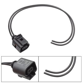 FanPaYY Plug 2-Pin Repair Kit Wiring Harness 1J0973702 ABS ESP Temperature Sensor Replacement Parts Compatible with Sko-da Seat A4 A6 A8 Golf