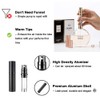 YEEJOK Travel Essentials for Women Men, Travel Perfume Bottles Refillable,