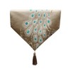 MAGILONA Home Tablecover Decorative Luxurious Cotton Linen Embroidered Floral Pattern