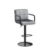 Furnimart Adjustable Bar Stool Swivel Barstools Set of 2 Counter