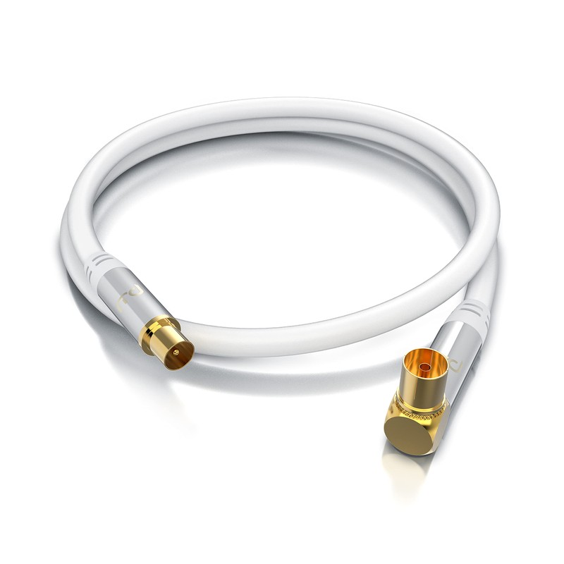 CSL - Antenna Cable Angled 8k 4k HDTV - 0.5