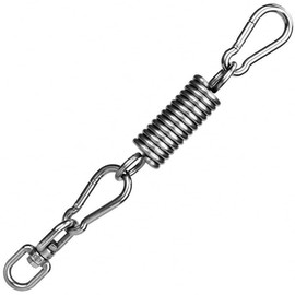 ZONADAH Hammock Chair Hanging 4Pcs Set Swing Spring Hardware, Heavy Duty Suspension Swivel Hanger Hook for Punching Bags, Heavy Bag, Hanging Chair, Swing Seat, Rocking Seat, Porch Swing, 200kg