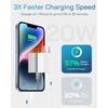 CXX i Phone Charger Fast Charging-20W USB-C Block with 6