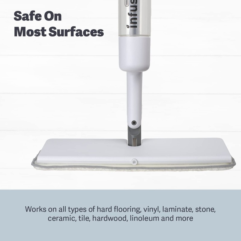 Casabella Almohadilla de Repuesto para fregona de Microfibra infundida