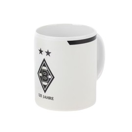 Borussia Mönchengladbach Tasse „Home“ 2025/26 | Offizieller Fanartikel Fohlenshop | Gladbach Tasse | Design im Trikotstil, 125 Jahre