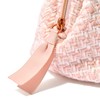 Francfranc Franc Tweed Wire Pouch, Pink