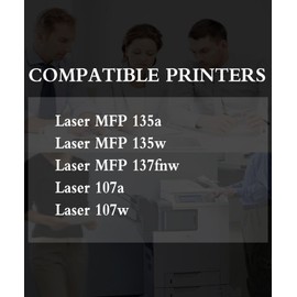 8-Pack 1105A W1105A Toner Cartridge Fit For Laser MFP 135a Printer