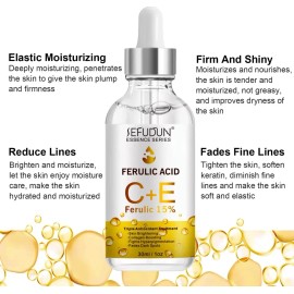 Serum Facial Hidratante Antioxidante 30+ Vitamina E Y C 30ml