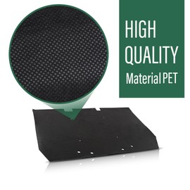 LQI Hood Insulation Pad 1/2" with Clips Heat Blanket Compatible with Range Rover Classic Only 1987-1995 Black