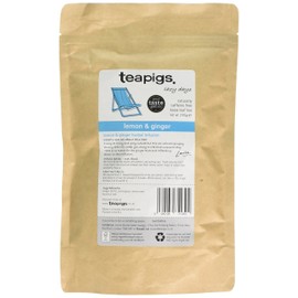 Teapigs Lemon & Ginger Herbal Loose Tea Made With Whole Leaves (1 Pack of 200g Loose Tea)