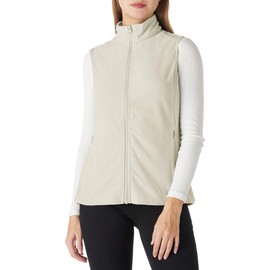 Outdoor Ventures Women's Fleece Vest, Zip Up Lightweight Soft Running Vest Outerwear Sleeveless with Pockets