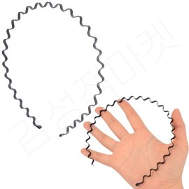 Wire headband, thin iron headband, thin hairband / 철사 머리띠 와이어 얇은 철제 철 머리띠 얇은헤어밴드