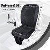 Zone Tech Cooling Car Seat Cushion - Black Automotive Adjustable